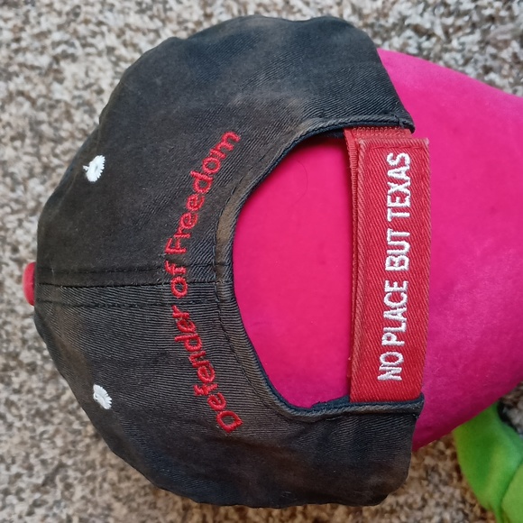 Vintage Defender of freedom cap no place but Texas - Picture 4 of 6